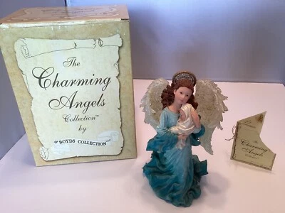 Boyds Collection Charming Angels “Annamaria” Guardian of Newborns. “28233 - Image 1 of 4