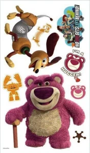 Toy Story 3 pegatinas de pared 8 calcomanías de Disney Lotes-o'-Huggin' Bear Slinky Jessie + - Imagen 1 de 1