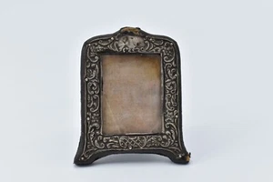 Edwardian Sterling Silver Miniature Picture Photo Frame Chester - Picture 1 of 5