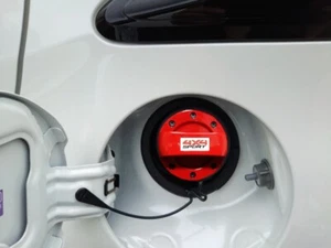 RED 4X4 SPORT FUEL PETROL GAS CAP HANDLE for TOYOTA C-HR RAV4 Kluger HILUX HIACE - Picture 1 of 6