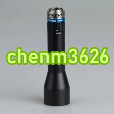 1PC USED Edmund Optics Silver TL 0.4x telecentric lens 56677 #YY - Image 1 of 4