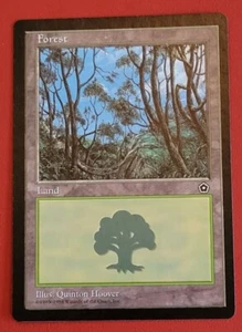 Magic The Gathering - Forest (Common) Portal Second Age set 1998 LP 153/165 - Picture 1 of 4