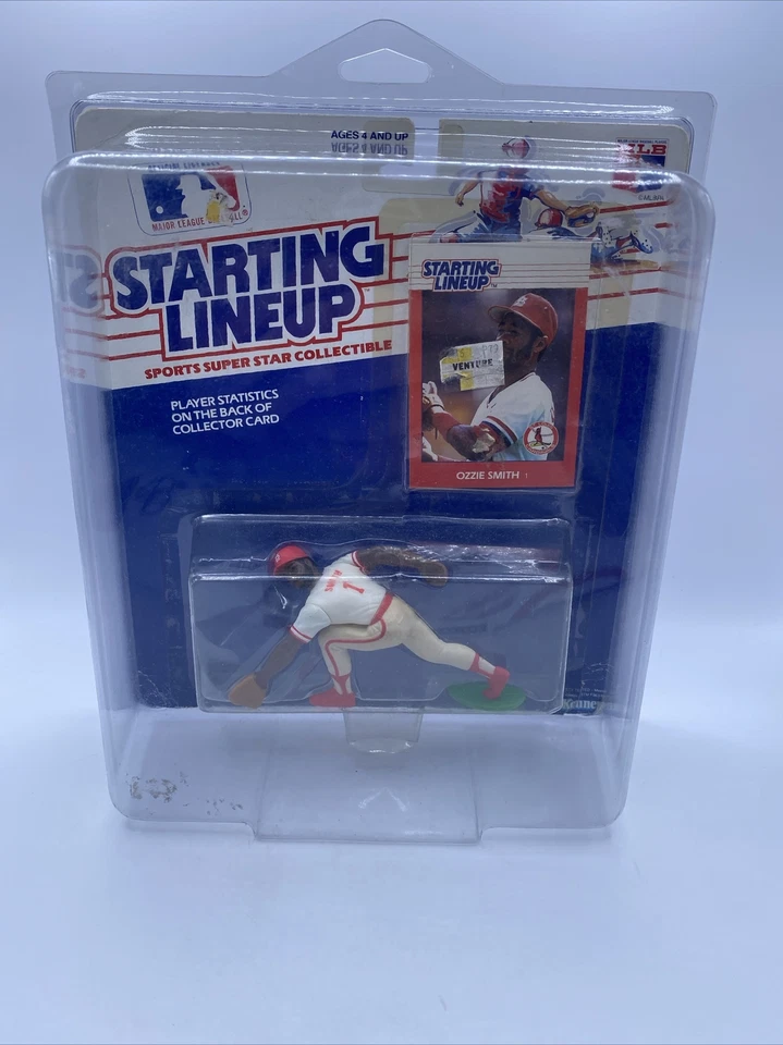 1989 Kenner Starting Lineup MLB Ozzie Smith St Louis Cardinals Shipped