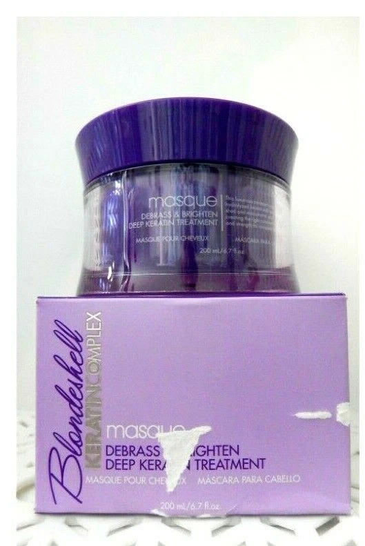 Complejo de queratina TRATAMIENTO DE QUERATINA PROFUNDA RUBIA Debrass 6,7 OZ NUEVO EN CAJA (019) Foto 1 de 1