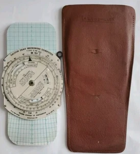 Vtg Dalton Dead Reckoning Computer Type E-6B + Case Weems System Of Navigation - Picture 1 of 9