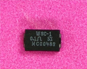 5 x Vishay WSC Wirewound Surface Mount Widerstand 0,1Ω ±5% 1W 2515 Gehäuse ±90ppm/° - Bild 1 von 1