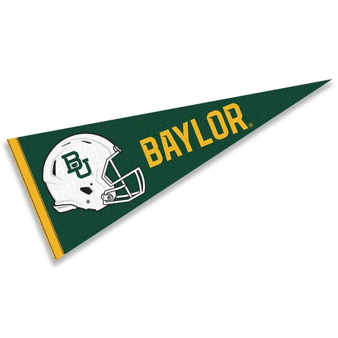 Baylor BU Bears 12 in X 30 in Football Helmet Pennant Cover