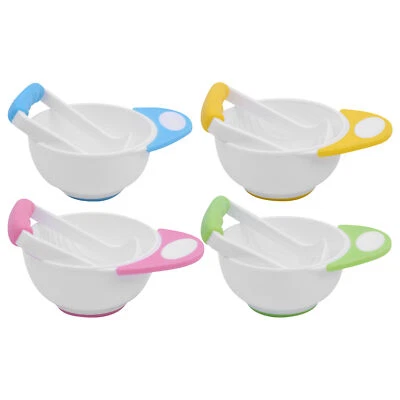 Mash Bowl for Baby Food Vegetable Puree Masher Bowl Feeding Bowls Baby liberal - Изображение 1 из 4