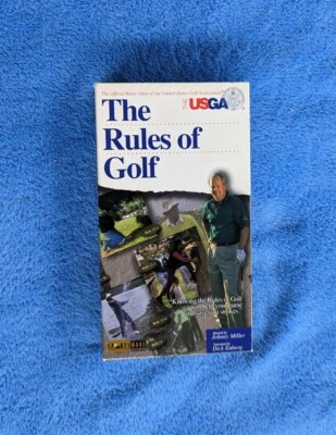 THE RULES OF GOLF VHS Tape 1997 USGA Johnny Miller — 第 1/3 张图片