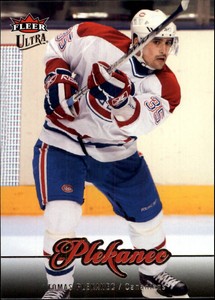 2007-08 Ultra Canadiens Hockey Card #98 Tomas Plekanec