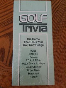 NEW!! SEALED 1984 Cal Games--The Game That Tests Your Golf Knowledge - Picture 1 of 1