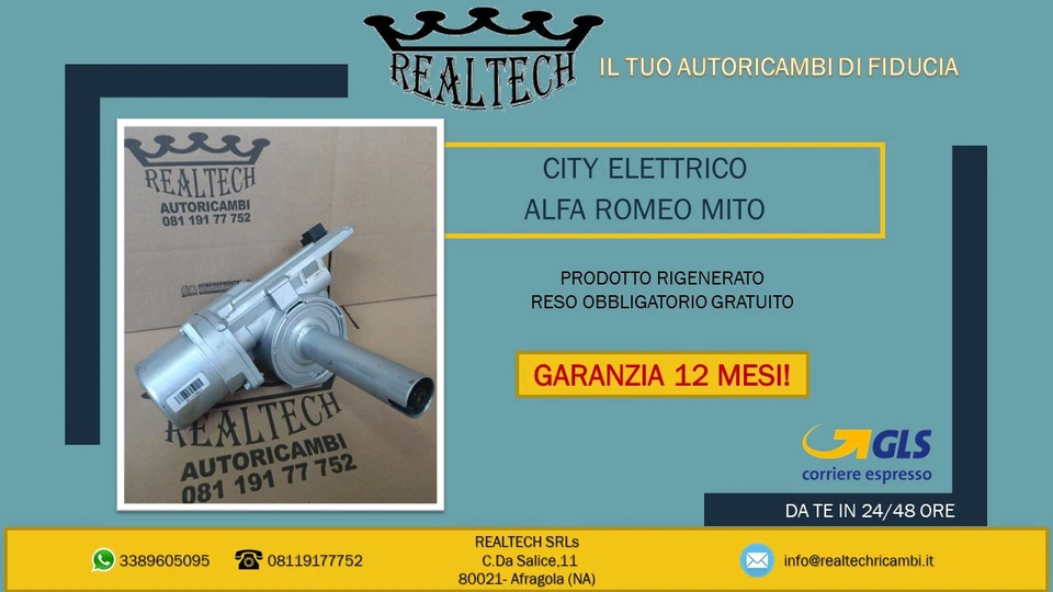 PIANTONE SERVOSTERZO ELETTRICO ALFA ROMEO MITO 50520388 - Immagine 1 di 1