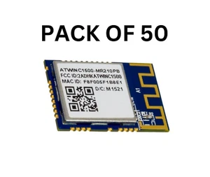 50X Microchip WiFi Transceiver Module (ATWINC1500-MR210PB1954) Low-Power SPI - Picture 1 of 3