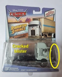 Coches Disney Pixar - RESORTES RADIADOR - JET BOXKAAR - INT. TARJETA - DELUXE - VHTF - Imagen 1 de 12