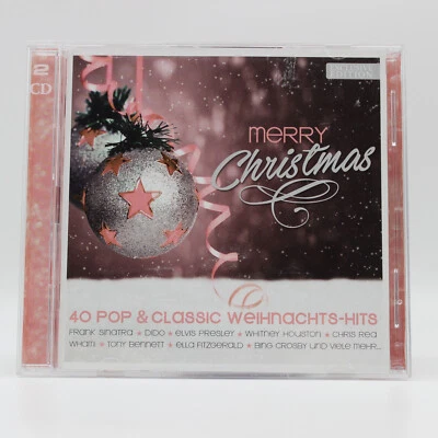 Musik CD | Merry Christmas-40 Pop & Classic Weihnachts-Hits | Disc poliert - Bild 1 von 2