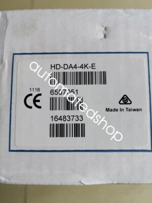 HD-DA4-4K-E Crestron 4K distributed amplifier brand new Shipping DHL or FedEX - Image 1 of 4