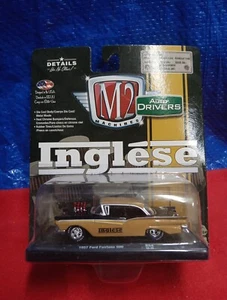 M2 Machines Auto-Drivers Inglese 1957 Ford Fairlane 500 1:64 Factory Sealed 2018 - Picture 1 of 5