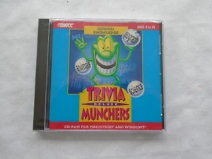 MECC Trivia Deluxe Munchers CD-Rom für den Computer versiegelt Alter 8 - 14 - Bild 1 von 2