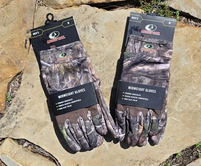 NWT_{SET OF 2}Mossy Oak Men's Midweight Hunting Gloves - MEDIUM - Image 1 of 2