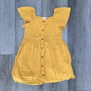 Jumping Beans Short Sleeve Dress Golden Yellow 6 - Picture 1 of 5