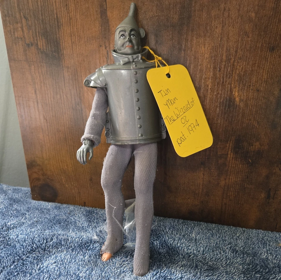 Figura MUÑECA MEGO Mago de Oz Tin Woodsman Jack Haley 8" 1974 de colección Tinman Foto 1 de 1