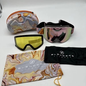 Mixer Skibrille mit Etui und Taschen - Bild 1 von 8