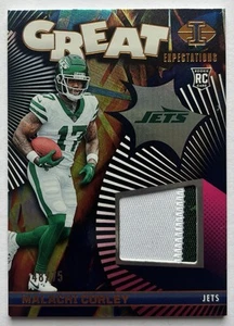 2024 Panini Illusions Great Expectations Malachi Corley Rookie Patch #'d/75 - Bild 1 von 2