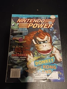 Nintendo Power Magazine Volume 74 July 1995 w/ Poster & EarthBound Scratch Sniff - Picture 1 of 12