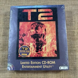 T2 Terminator 2 Judgement Day Limited Edition CD-ROM Entertainment Utility NEW - Picture 1 of 4