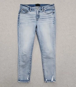 BKE schwarze Jeans Damen Fit 53 Ankle Skinny Light Rinse Gr. 30 Stretch Mid Rise - Bild 1 von 12