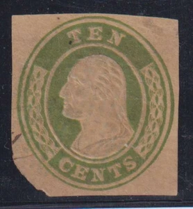 E4943: EE. UU. #U17, como nuevo, esquina redondeada; CV $375 - Imagen 1 de 1