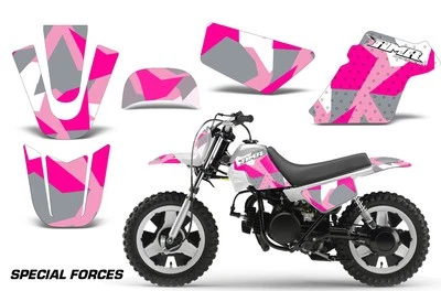 Pegatinas gráficas + #calcomanías PLT para Yamaha PW50 1990-2022 PK fuerzas especiales Foto 1 de 3