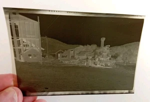 FOTOGRAFÍA Y NEGATIVO DE MOTOR DE TREN DE FERROCARRIL RÍO GRANDE DE COLECCIÓN DE LOS AÑOS 50 9284 4 - Imagen 1 de 2