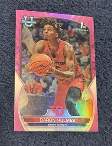 Daron Holmes 1st Bowman Pink Refractor Bowman U Chrome 2023 Nuggets - Picture 1 of 2