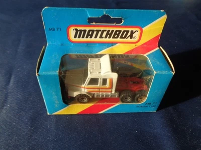 MATCHBOX MB 71 SCANIA T 142  ANNO 1986  SCALA 1:64 - Immagine 1 di 4