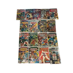 Lot 17 Fantastic Four bronze-age comics 195, 197, 216, 217, 234, 238, 246, 311, - Picture 1 of 5