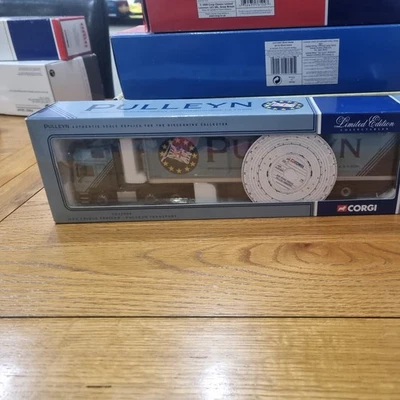  Corgi 1/50 CC12005 MAN Fridge Trailer PULLEYN TRANSPORT. - Image 1 of 4