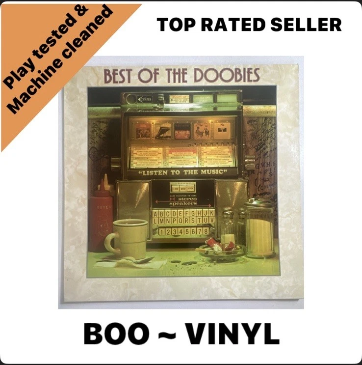 The Best Of The Doobie Brothers Vinyl LP European Issue NM / NM - Image 1 of 4