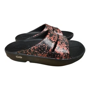 OOFOS OOahh Pantolette Sandale Limited Edition Bellini Splash Damengröße 8 - Bild 1 von 7