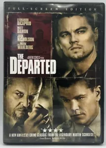 The Departed DVD Leonardo DiCaprio Mark Wahlberg Free Shipping 2006 - Picture 1 of 3