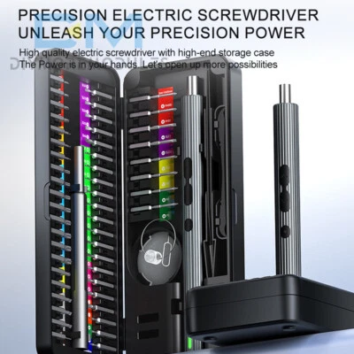 Electric Screwdriver 58-IN-1 Cordless Mini Power Precision Screwdriver Set DIY - Image 1 of 4
