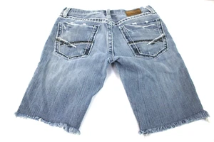 BKE Buckle AIDEN 29W x 10L Cut-Off Denim Jean Shorts #C695 - Picture 1 of 5