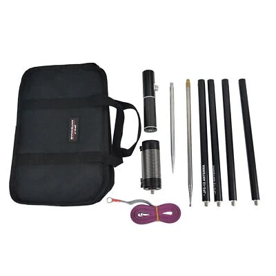 PAC12 mini 7MHz-50MHz 100W Multi Banda HF Onda Corta GP Antena QRP para Radioaficionado Foto 1 de 4