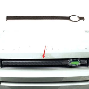 Dry Carbon Fiber Front Bumper For Land Rover Defender Mesh Grille Strip 2020-23 - Picture 1 of 8