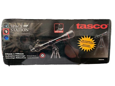 Tasco Spacestation 60AZ 60mm 11.7 Refractor Telescope - Image 1 of 3