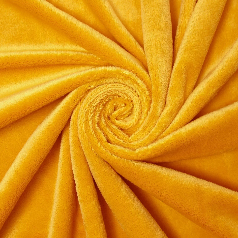 Smooth Minky Plush Soft Thick Dense Heavyweight Fleece Microfiber 60 Inch Fabric - Image 1 of 1