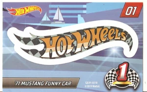 HOT WHEELS STICKER STICKER ORIGINAL NEW 9.5 X 6CM. - Picture 1 of 1