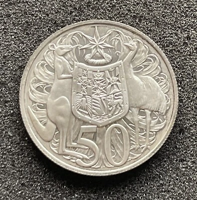 Australia 50 Cents 1966 Silver Proof Coin…TM902 - Image 1 of 3