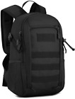 Huntvp 12/20/30L Small Daypack Molle Backpack Student School Rucksack Daysack