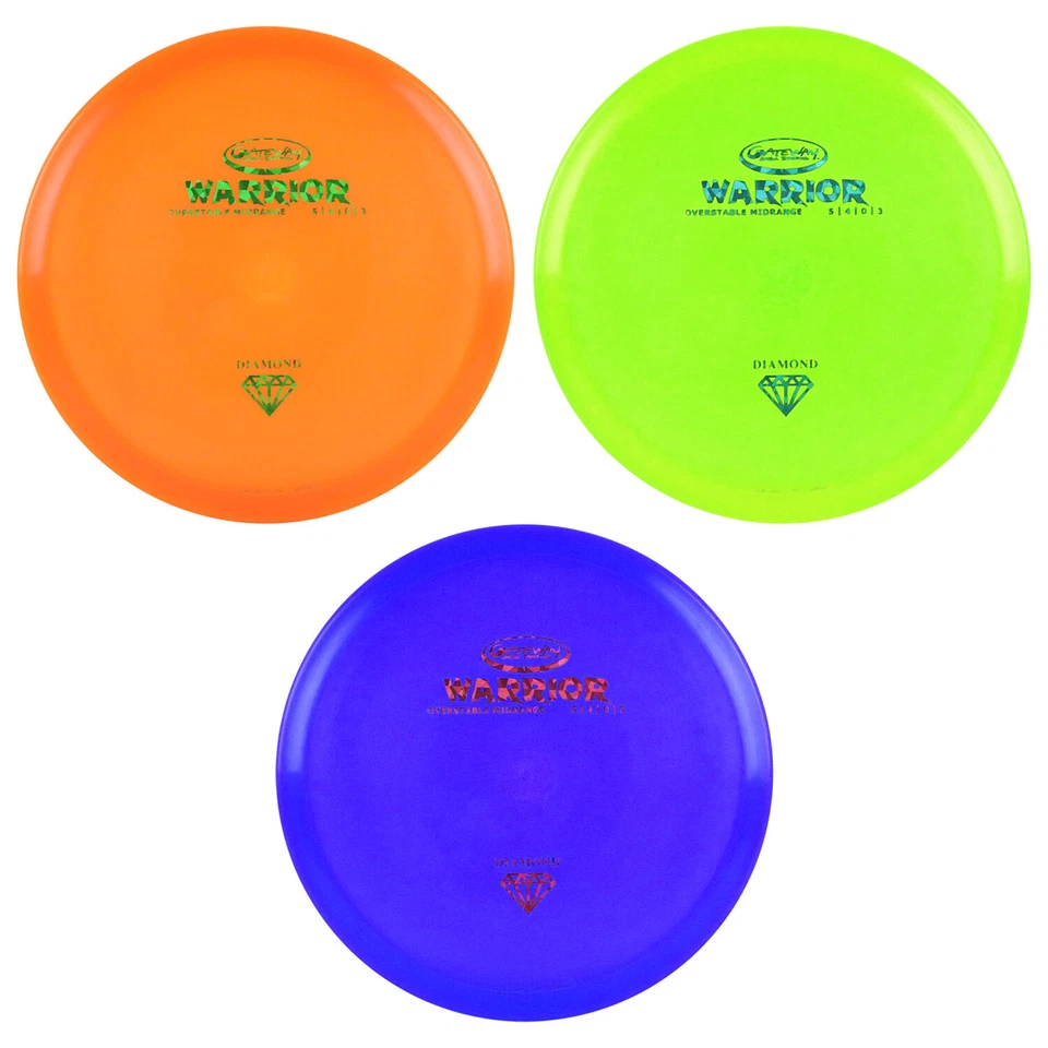Gateway Disc Golf Diamond Warrior Midrange Disc 5/4/0/3 - Choose Exact Disc - Image 1 of 1